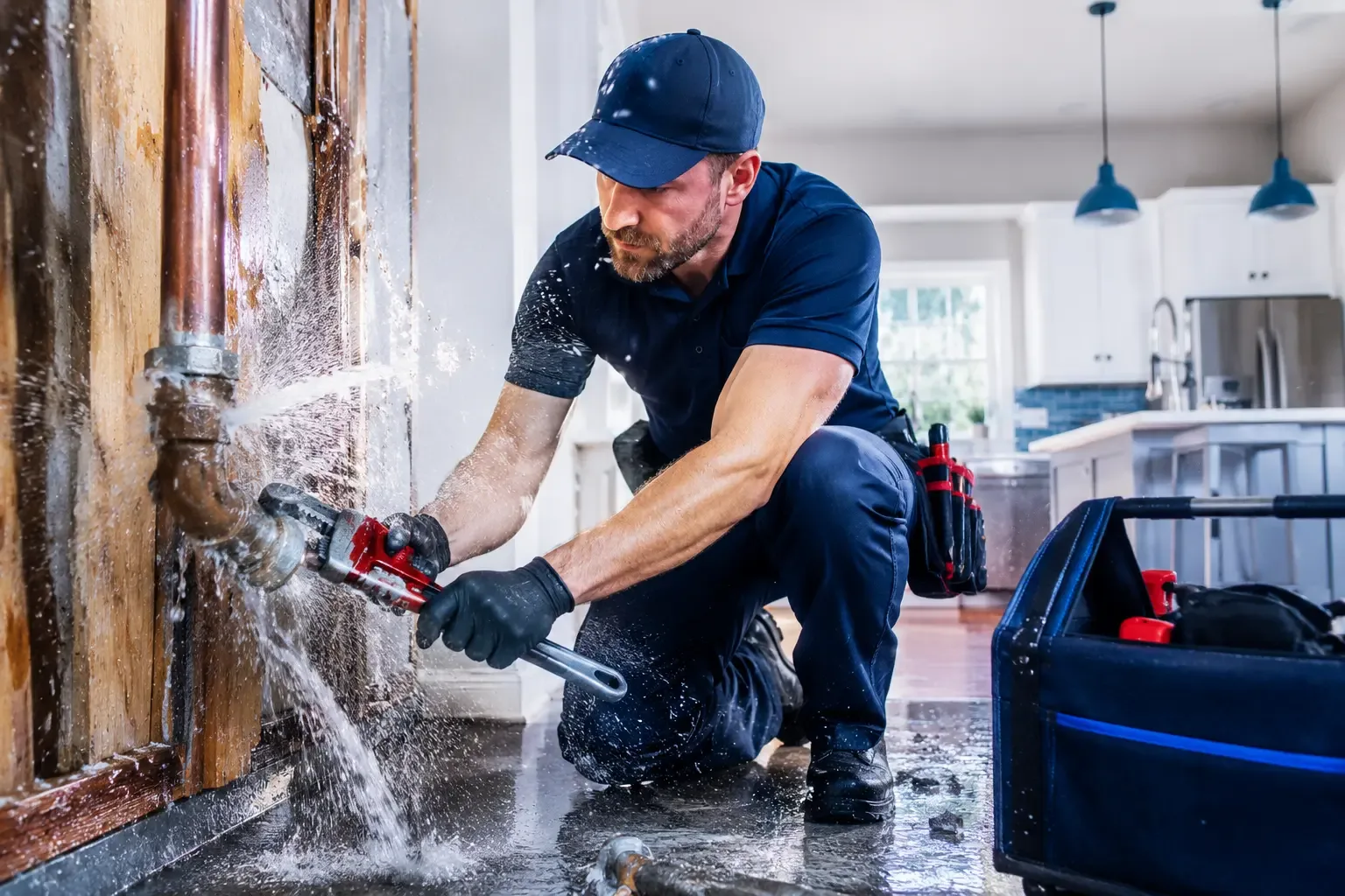 Local emergency pipe repair professionals in Moundridge, KS